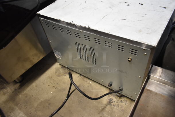 Galaxy 177COE3H Stainless Steel Commercial Countertop Half Size Convection Oven w/ View Through Door. 120 Volts, 1 Phase.  - Image 6 of 7