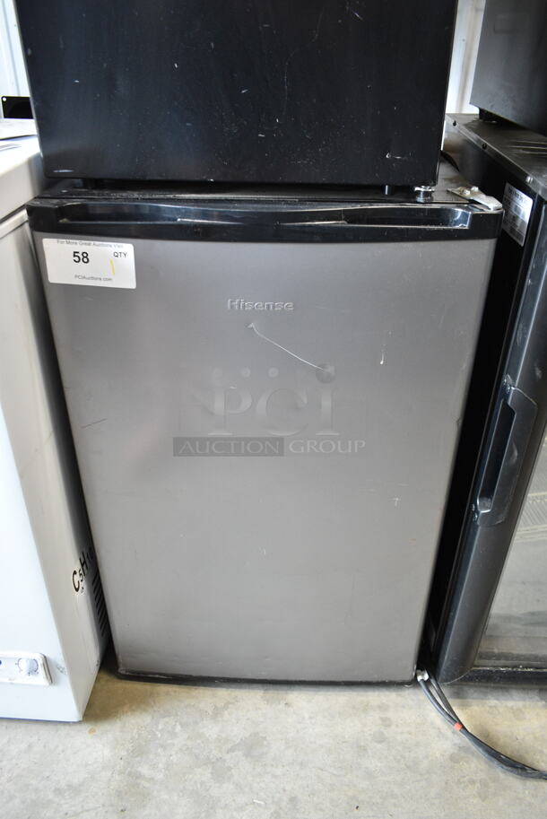 Hisense RR44D6ASE Metal Mini Cooler. 115 Volts, 1 Phase. Tested and Working! - Image 1 of 4