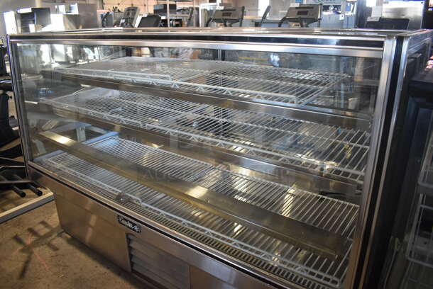 2013 Leader HBK77S/C Stainless Steel Commercial Floor Style Refrigerated Display Case Merchandiser. 120 Volts, 1 Phase. 78x32x53. Cannot Test - Unit Needs New Plug Head - Image 3 of 7