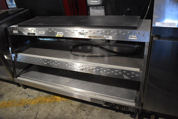 Hatco GPHD-4PD Stainless Steel Commercial Countertop 2 Tier Warming Display Case Merchandiser. 58x28x31 - Image 3 of 7