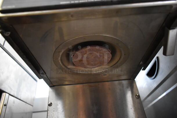 Curtis TCTS10600 Stainless Steel Commercial Countertop Iced Tea Machine w/ 2 Beverage Holder Dispensers and Poly Brew Basket.  - Image 6 of 7