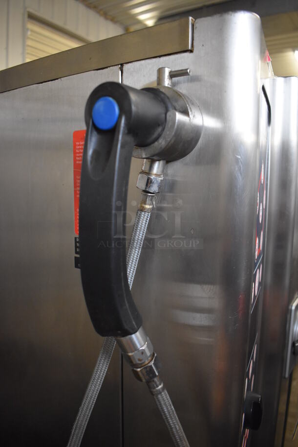 Alto Shaam Model 10.10 ES Stainless Steel Commercial Electric Powered Combitherm Convection Oven w/ View Through Door on Stand. 208-240 Volts, 3 Phase. 42x32x68 - Image 3 of 7