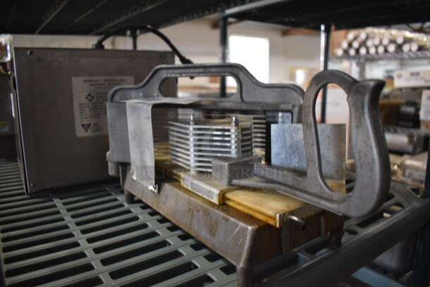 Winco Metal Countertop Tomato Slicer. 8x17x8.5 - Image 4 of 5