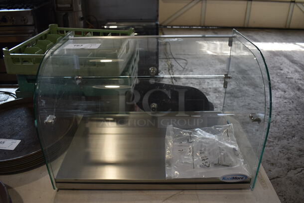 BRAND NEW! KoolMore Model DC-2C Glass Countertop Dry Display Case. 22x15x15