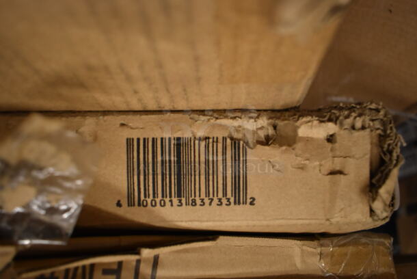 BRAND NEW SCRATCH AND DENT! Lancaster Table & Seating 164HIGHBKDMAH Unassembled Bar Height Wooden High Chair with Mahogany Finish - Image 3 of 3