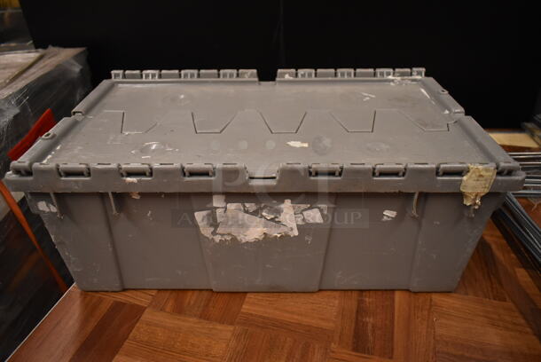 ALL ONE MONEY! Lot of Metal Frames and Metal Pieces In Gray Poly Bin - Image 8 of 8