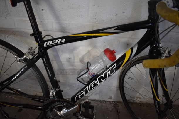 Giant OCR3 Black, Yellow and White Metal Road Bicycle. 18x66x37 - Image 3 of 8