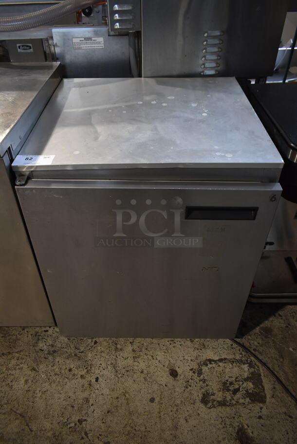 Delfield 406CA-DHL-DD1 Stainless Steel Commercial Single Door Undercounter Cooler. 115 Volts, 1 Phase. Tested and Powers On But Does Not Get Cold - Image 1 of 6