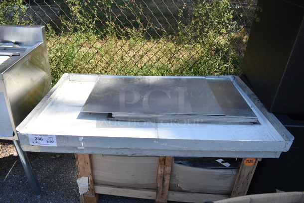 ALL ONE MONEY! Lot of Metal Pieces. Includes 42.5x26.5x2 - Image 1 of 4