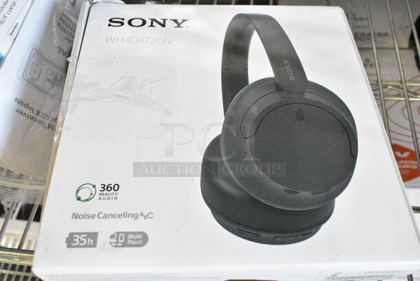 10 IN ORIGINAL BOX! Items Including Sony PS-LX310BT Stereo Turntable, Focusrite Nemco FFFA001149-03 Scarlett Solo 3rd Gen USB Audio Interface, Pyle PLSLD5 Solor Pool Float Light, Pyle Car Stereo Receiver, Sony WH-CH720N Headphones, SereneLife Rubber Furniture Leg Covers, Masingo Spinto G3 Rabbit Karaoke Machine, Pyle PT888BTWM Bluetooth Home Theater Karaoke Receiver, Pyle Hi Fi Home Bookshelf Monitor Speakers. 10 Times Your Bid!  - Image 10 of 12