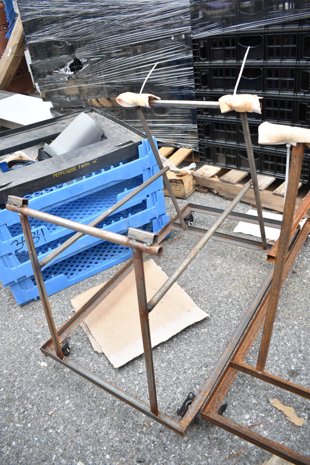 2 Metal Frames on Commercial Casters. 2 Times Your Bid! - Image 5 of 6