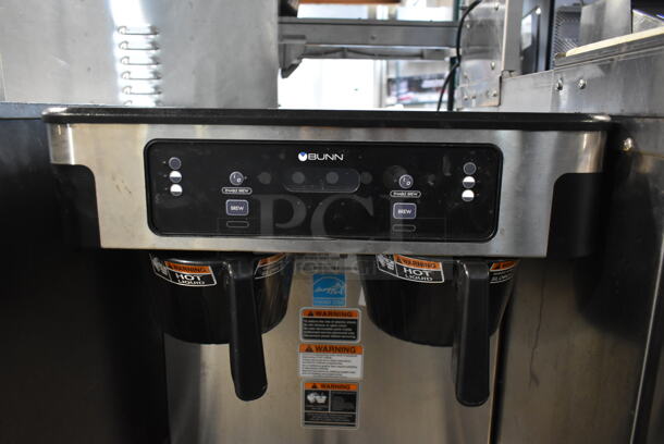 2021 Bunn ICB TWIN SH ENERGY STAR Stainless Steel Commercial Countertop Dual Coffee Machine w/ 2 Poly Brew Baskets. 120/240 Volts, 1 Phase. - Image 2 of 6