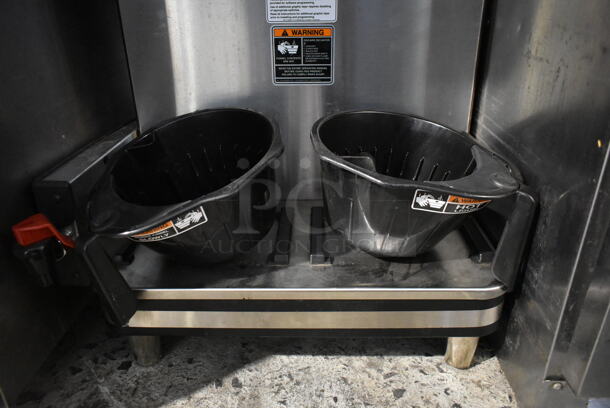 2021 Bunn ICB TWIN SH ENERGY STAR Stainless Steel Commercial Countertop Dual Coffee Machine w/ 2 Poly Brew Baskets. 120/240 Volts, 1 Phase. - Image 4 of 6