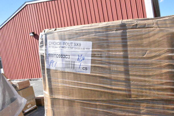 30 BRAND NEW Boxes Including 485COLNEON Choice 8 1/2" Colossal Neon Unwrapped Straw - 4000/Case, 2 Box 5001TPJ Lavex 1-Ply 1400' Universal Jumbo Toilet Paper Roll with 9" Diameter - 12/Case, 500CC12HD 12 oz. Plastic Cold Cup - 1000/Case, 127PL2 Choice PET Plastic Lid for 1.5 to 2.5 oz. Souffle Cup / Portion Cup - 2500/Case, 500TO993C3 Choice 9" x 9" x 3" Microwaveable 3-Compartment Black / Clear Plastic Hinged Container - 100/Case, 760IC06P Choice 6 oz. Polka Dot Paper Frozen Yogurt / Food Cup, CTR48BF Dart SafeSeal 48 oz. Plastic Tamper-Resistant, Tamper-Evident Bowl with Flat Lid, 394385M Noble Products White Powder-Free Disposable Latex Gloves for Foodservice - Medium - 1000/Case, Paper Cups. 30 Times Your Bid!  - Image 10 of 12