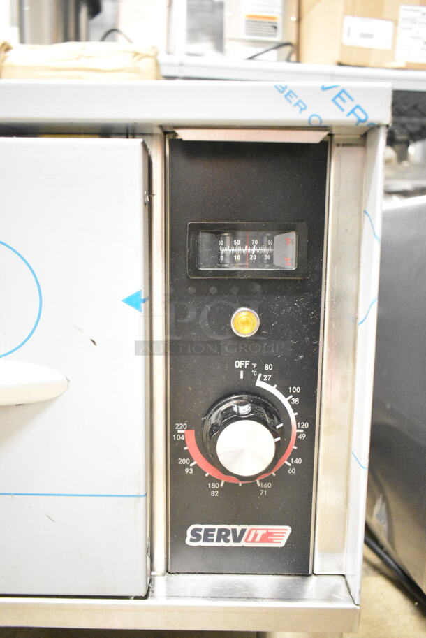 BRAND NEW SCRATCH AND DENT! 2024 ServIt 423WDSFS1 Stainless Steel Commercial Single Freestanding Drawer Warmer. 120 Volts, 1 Phase. Tested and Working! - Image 4 of 7
