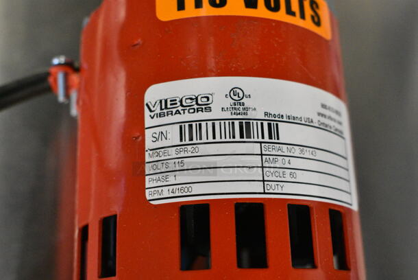 BRAND NEW SCRATCH AND DENT! ChocoVision C116VIBE110V Vibe Vibrating Table. 110 Volts, 1 Phase.  - Image 5 of 5