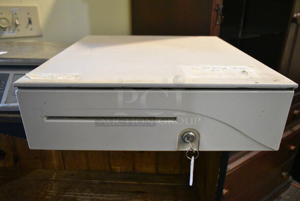 2 Various Items Including Metal Cash Drawer and San Jamar Escali Scale. 2 Times Your Bid! This Unit Was In Working Condition When the Restaurant Closed. (check in)  - Image 5 of 7