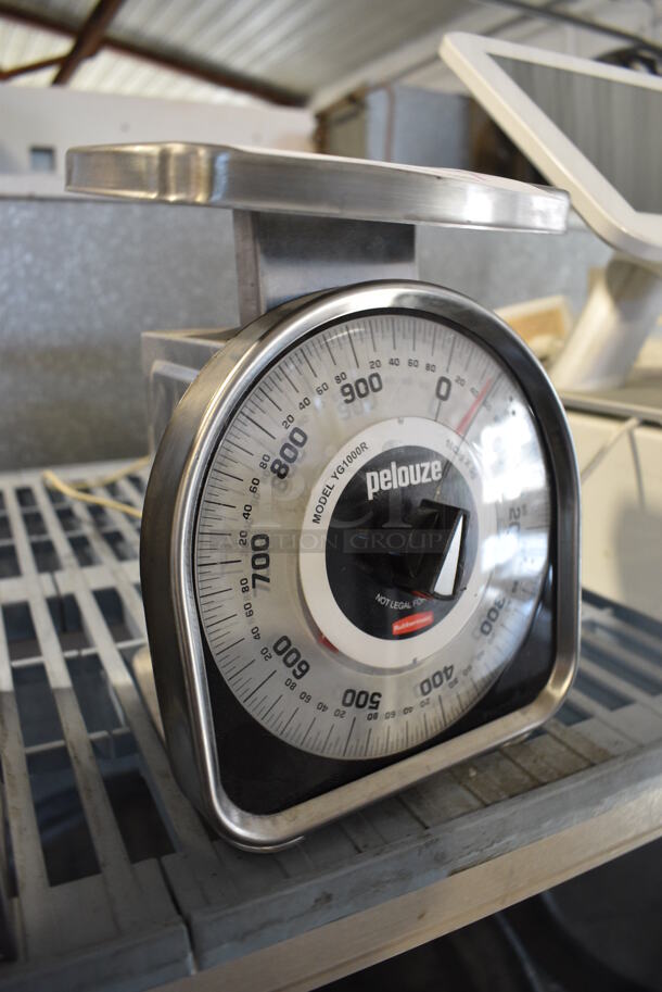Pelouze Metal Countertop Food Portioning Scale. 6.5x7x8 - Image 3 of 4
