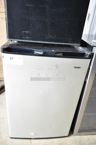 Haier HC46SF10SV Mini Cooler. 115 Volts, 1 Phase. Tested and Powers On But Does Not Get Cold