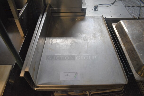 3 Metal Pieces to Dough Sheeter. 17.5x25.5x5. 3 Times Your Bid! - Image 1 of 3