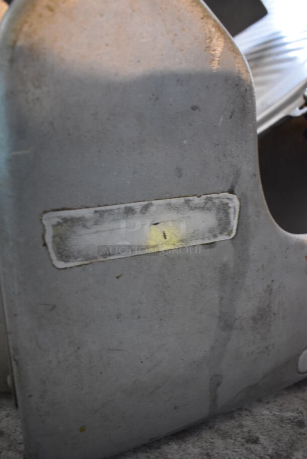 Hobart 1612 Stainless Steel Commercial Countertop Automatic Meat Slicer. 115 Volts, 1 Phase. 19x25x19. Tested and Does Not Power On - Image 3 of 7