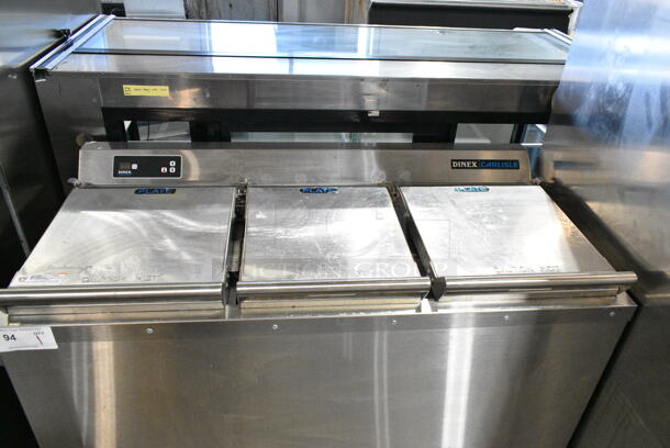 Dinex DXIDPC30180 Stainless Steel Commercial Plate Heater on Commercial Casters. 208 Volts, 1 Phase.  - Image 2 of 8