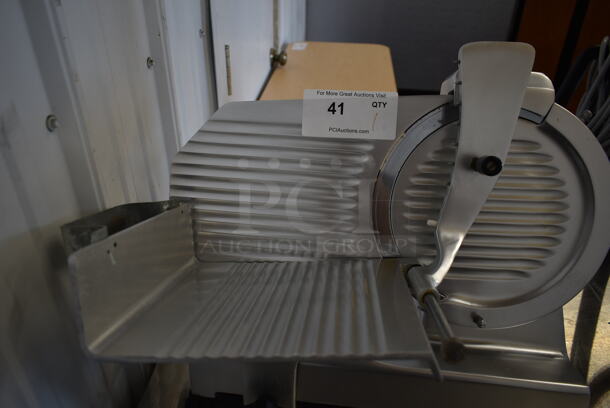 Stainless Steel Commercial Meat Slicer w/ Blade Sharpener. 115 Volts, 1 Phase. Tested and Working! - Image 4 of 7