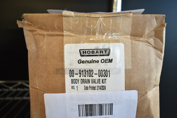 BRAND NEW SCRATCH AND DENT! HP00118976 Hobart 00-913102-00301 Body Drain Valve - Image 3 of 4