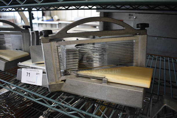 Metal Commercial Countertop Tomato Slicer. 18x7.5x9 - Image 2 of 4