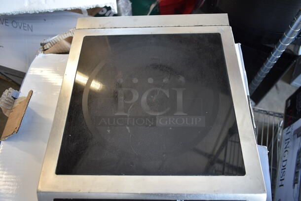 2012 Spring SM-261C Stainless Steel Commercial Countertop Electric Powered Single Burner Induction Range. 208-240 Volts, 1 Phase.  - Image 3 of 5