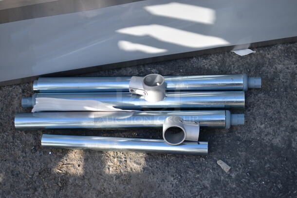BRAND NEW SCRATCH AND DENT! Regency 600B31014219 Stainless Steel 3 Bowl Underbar Sink with Two Large Drainboards. Bays 10x14x10. Drain Boards 17.5x14.5 - Image 3 of 7