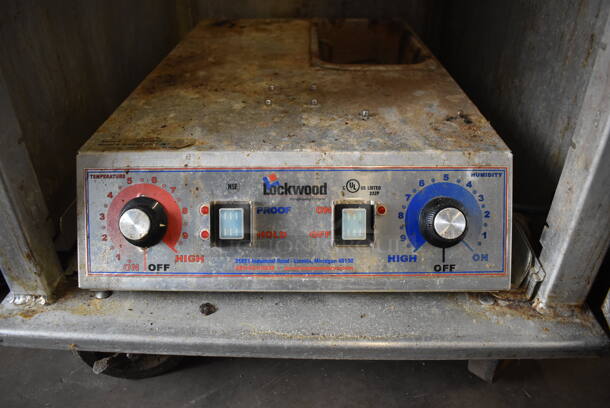 Lockwood Metal Heated Holding Cabinet on Commercial Casters. 23x30x72. Tested and Working! - Image 6 of 6