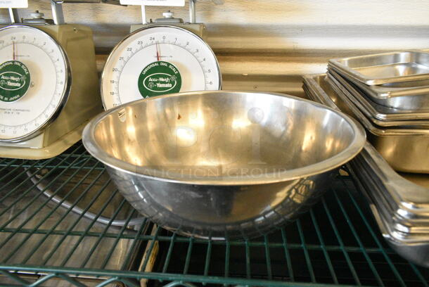 11 Various Stainless Steel Items Including Drop In Bins and Bowl. 11 Times Your Bid!  - Image 2 of 5