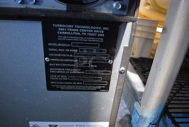 2019 Turbochef Model ECO Stainless Steel Commercial Countertop Electric Powered Rapid Cook Oven. 208/240 Volts, 1 Phase. 16x24x22 - Image 5 of 5