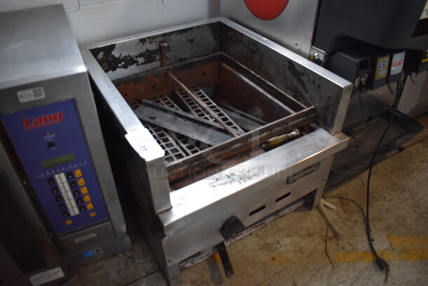 Imperial Stainless Steel Commercial Countertop Propane Gas Powered Charbroiler Grill. Missing Grates. - Image 2 of 4