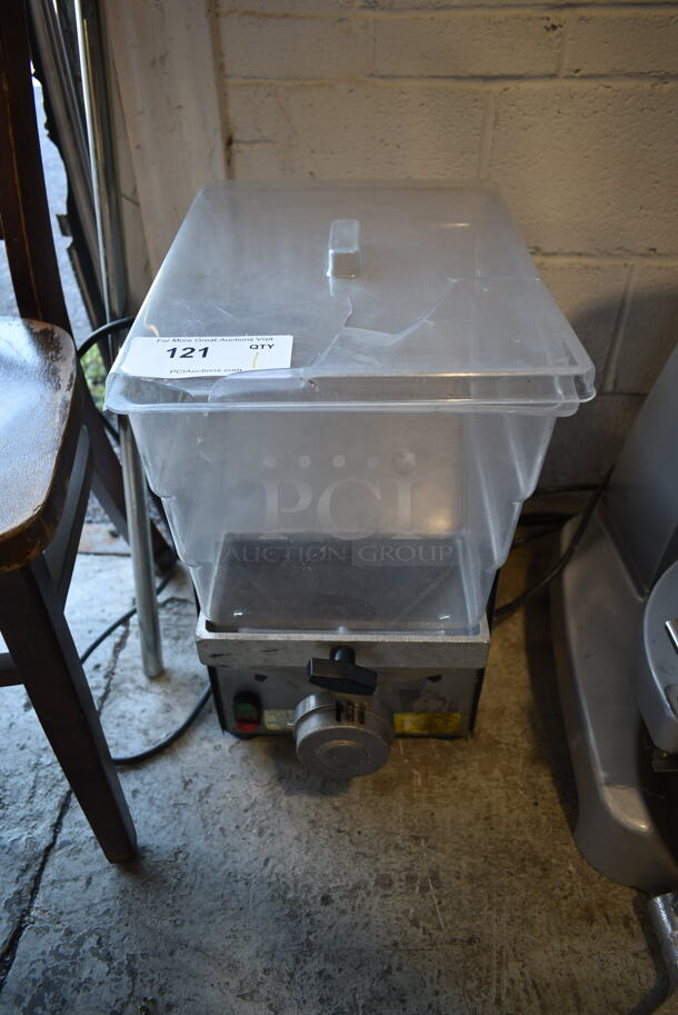 Olde Tyme PN2 Stainless Steel Commercial Countertop Single Hopper Peanut Butter Mill Nut Grinder. 115 Volts, 1 Phase. Tested and Working! - Image 1 of 7