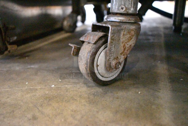 2016 Pitco Frialator 40D Stainless Steel Commercial Floor Style Propane Gas Powered Deep Fat Fryer on Commercial Casters. 115,000 BTU.  - Image 2 of 6