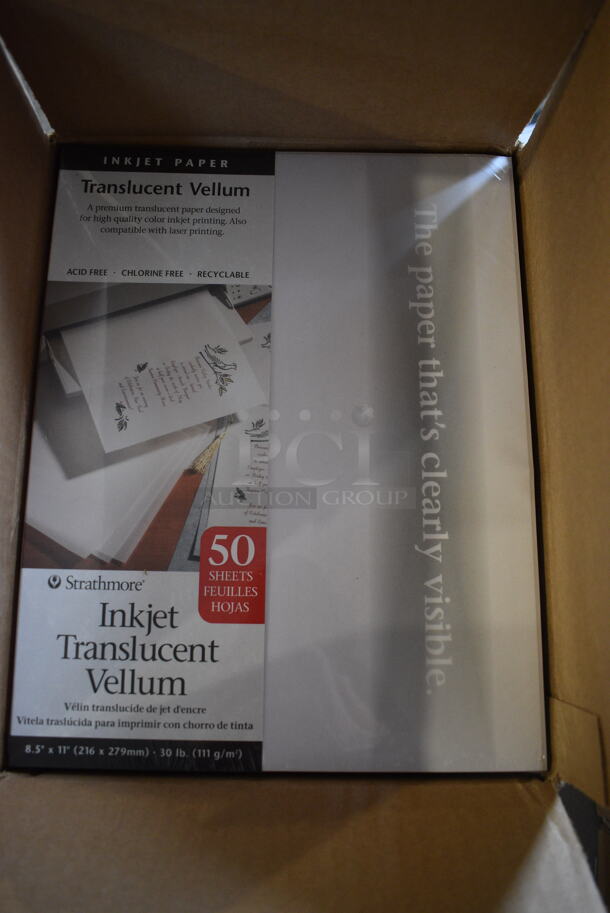 BRAND NEW Box of Strathmore Translucent Vellum Inkjet Paper