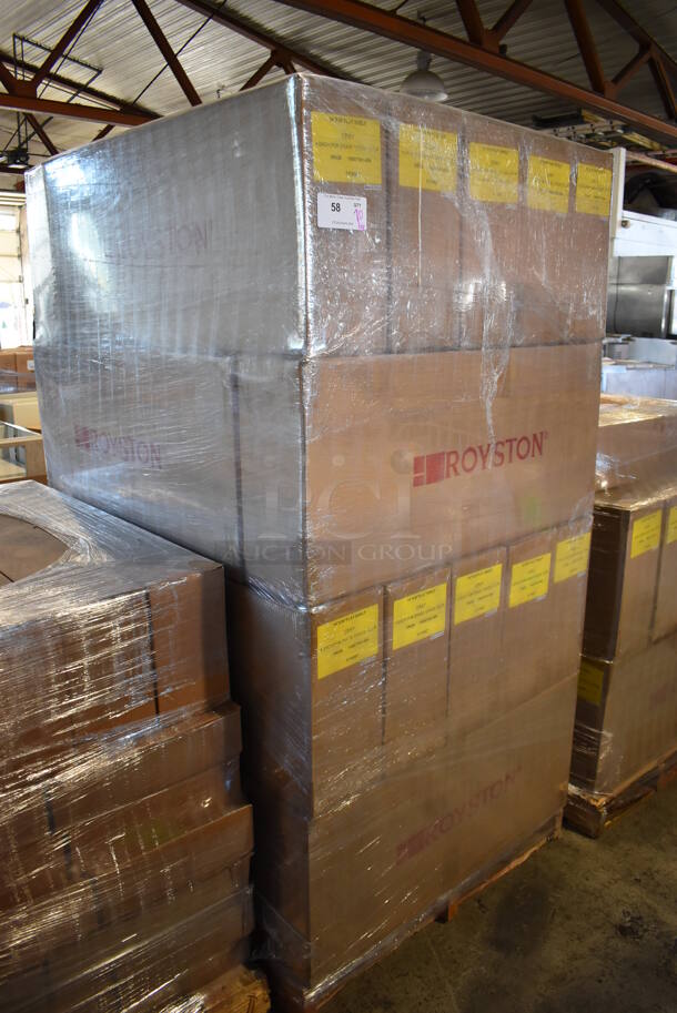 PALLET LOT OF 20 BRAND NEW IN BOX! Royston Gray 14x36 Flat Shelves. 4 In Each Box. - Image 2 of 5