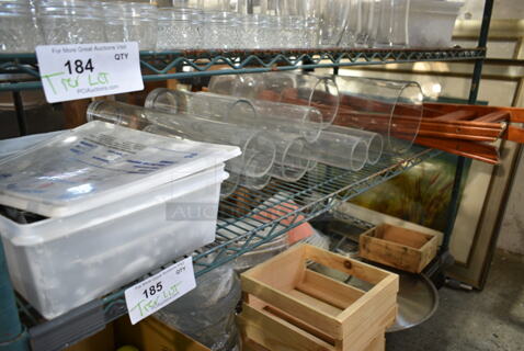 ALL ONE MONEY! Tier Lot of Various Items Including Claw Crackers, Serving Tray