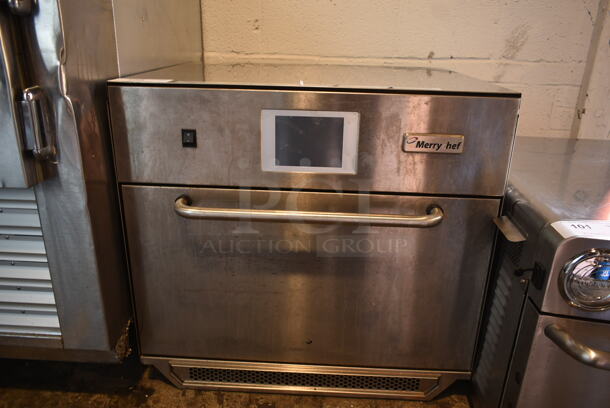 2012 Merrychef eikon e5 Stainless Steel Commercial Countertop Electric Powered Rapid Cook Oven. 208/240 Volts, 1 Phase.  - Image 2 of 6