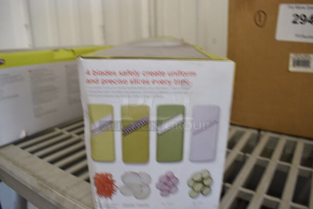 2 BRAND NEW IN BOX! Chef'n Pull N Slice Mandolin Slicer. 2 Times Your Bid! - Image 2 of 3