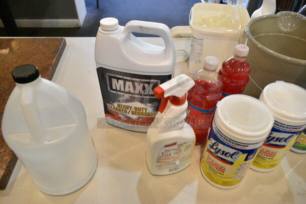 ALL ONE MONEY! Lot of Various Items Including Cleaner. Does Not Include Table. (main dining room) - Image 3 of 4