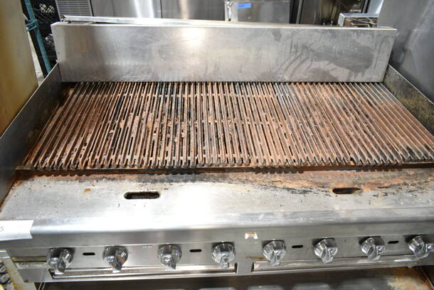 Southbend HDC-48 Stainless Steel Commercial Natural Gas Powered Charbroiler Grill.  - Image 2 of 4