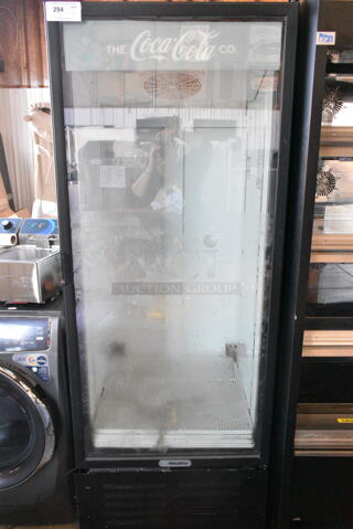 Metalfrio NG28CHC Metal Commercial Single Door Reach In Cooler Merchandiser. 115 Volts, 1 Phase. Tested and Working! 