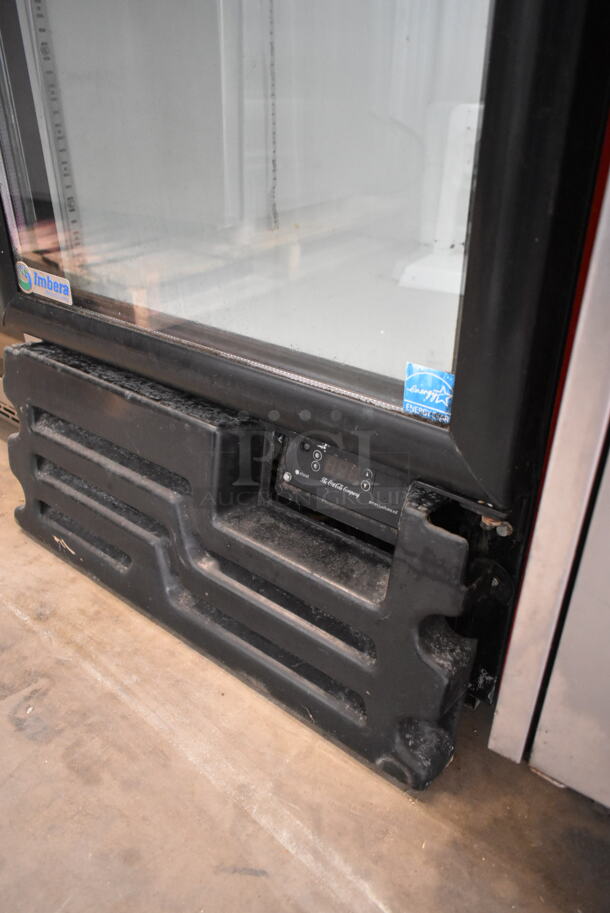 Imbera VR12 Metal Commercial Single Door Reach In Cooler Merchandiser. 115 Volts, 1 Phase. Tested and Powers On But Does Not Get Cold - Image 2 of 4
