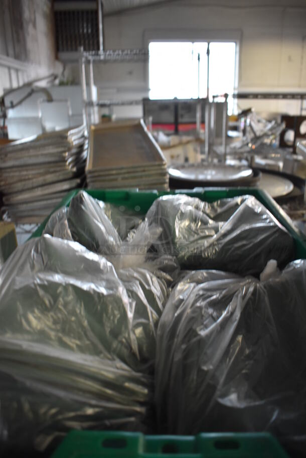 ALL ONE MONEY! Lot of 4 Tiers Worth of Various Items Including Tablecloths! Does Not Include Shelving Unit - Image 8 of 12