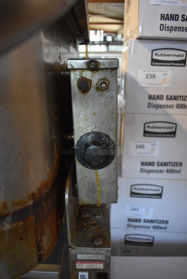 Stainless Steel Commercial Electric Powered Braising Pan. 208-240 Volts, 3 Phase. 36x36x44 - Image 6 of 6