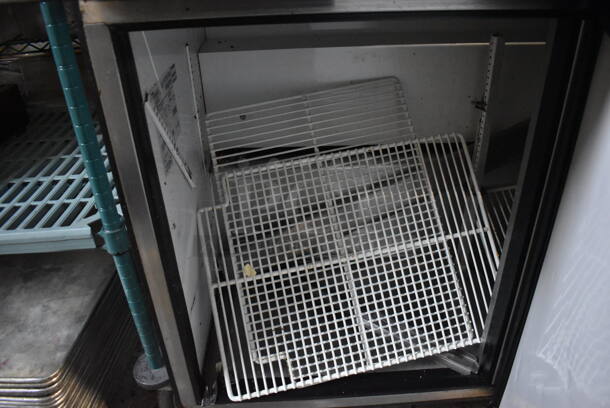 2014 True TSSU-72-30M-B-ST Stainless Steel Commercial Sandwich Salad Prep Table Bain Marie Mega Top on Commercial Casters. 115 Volts, 1 Phase. 72x34x45. Tested and Working! - Image 5 of 9