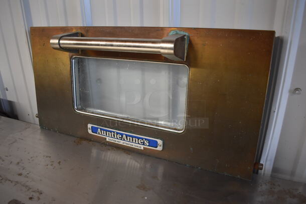 Auntie Anne's Stainless Steel Pizza Oven Door. 23x4x11 - Image 3 of 5